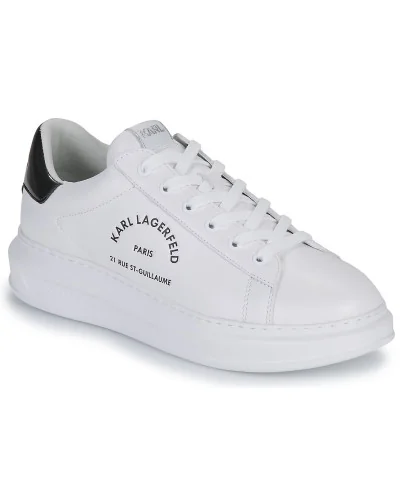 Baskets basses hommes Karl Lagerfeld KAPRI MENS Maison Karl Lace Blanc