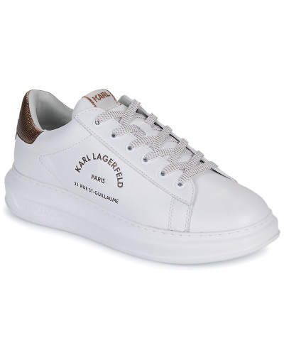 Baskets basses hommes Karl Lagerfeld KAPRI MENS Maison Karl Lace Blanc