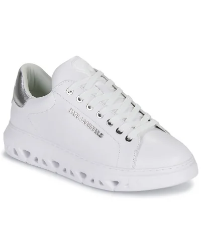 Baskets basses hommes Karl Lagerfeld KAPRI KITE Lo Lace Blanc