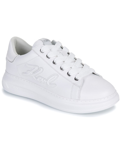 Baskets basses hommes Karl Lagerfeld KAPRI MENS Signia Patch Embro Blanc