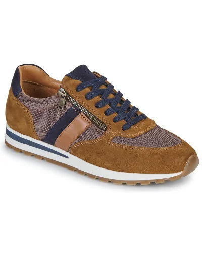 Baskets basses hommes Casual Attitude BILANE Marron