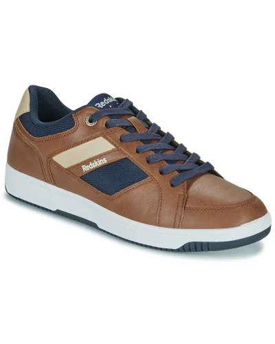 Baskets basses hommes Redskins GANDHI 2 Marron