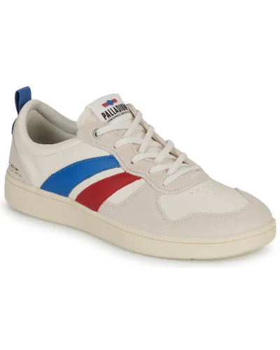 Baskets basses hommes Palladium PALLACUP FLAME LTH Multicolore