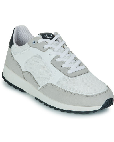 Baskets basses hommes Clae JOSHUA Blanc