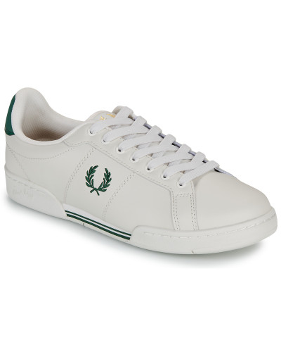 Baskets basses hommes Fred Perry B722 LEATHER Blanc