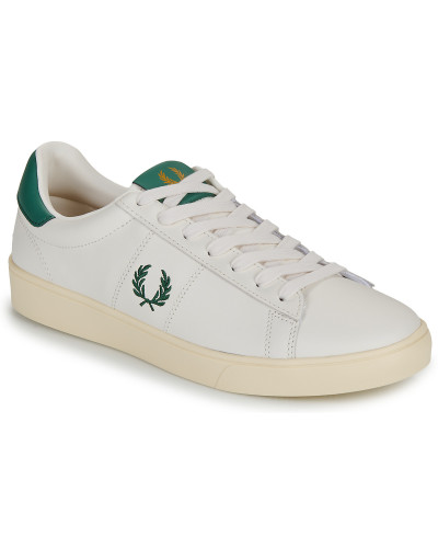 Baskets basses hommes Fred Perry SPENCER LEATHER Blanc