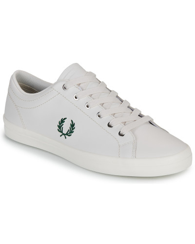 Baskets basses hommes Fred Perry BASELINE LEATHER Blanc
