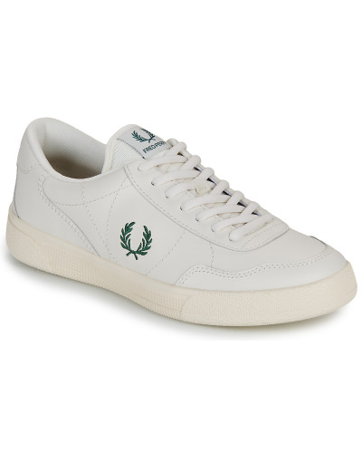 Baskets basses hommes Fred Perry B11 LEATHER Blanc