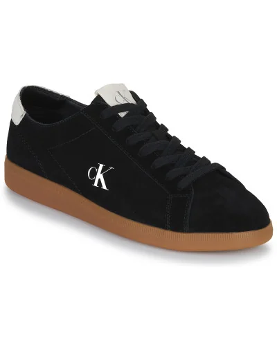 Baskets basses hommes Calvin Klein Jeans LOW PROFILE CUPSOLE SU Noir
