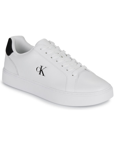 Baskets basses hommes Calvin Klein Jeans CLASSIC CUPSOLE LACEUP LTH Blanc