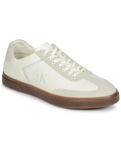 Baskets basses femmes Calvin Klein Jeans LOW PRO CUPS LTH MIX MG Blanc