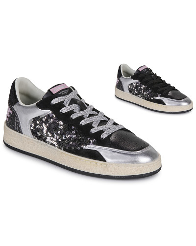 Baskets basses femmes Crime London CHELSEA Noir