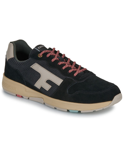 Baskets basses hommes Faguo OLIVE RUNNING Noir