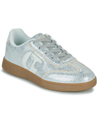 Baskets basses femmes Le Temps des Cerises LTC LILOU Argenté