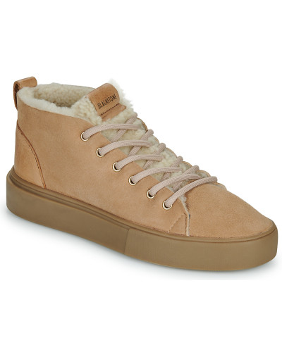 Baskets montantes femmes Blackstone CL258-BISCUIT Beige