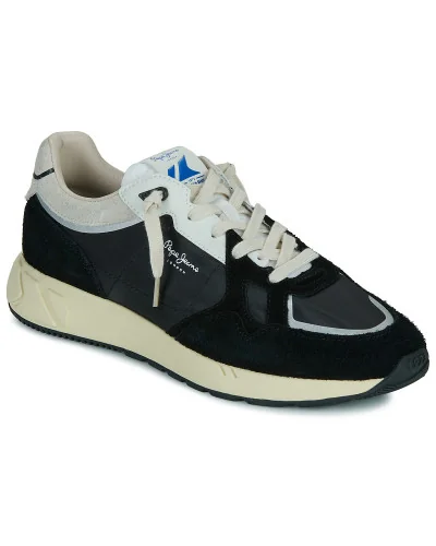 Baskets basses hommes Pepe jeans MARLON DIVIDED M Noir