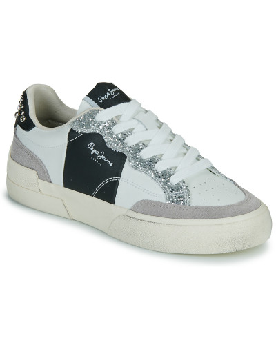 Baskets basses femmes Pepe jeans MILAN COURT W Blanc