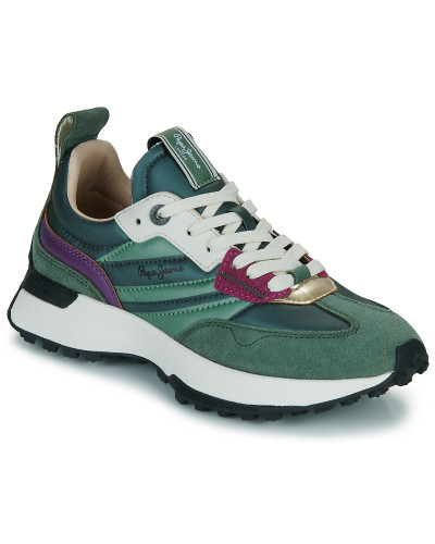 Baskets basses femmes Pepe jeans LUCKY SHINY W Vert