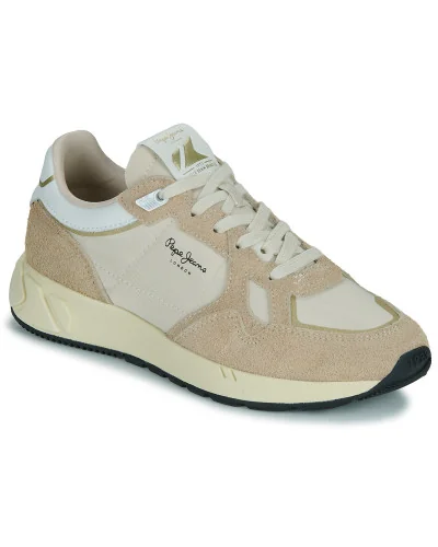 Baskets basses femmes Pepe jeans MARLON VIBE W Beige