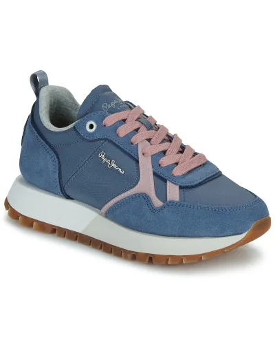 Baskets basses femmes Pepe jeans ARI SNUG W Bleu