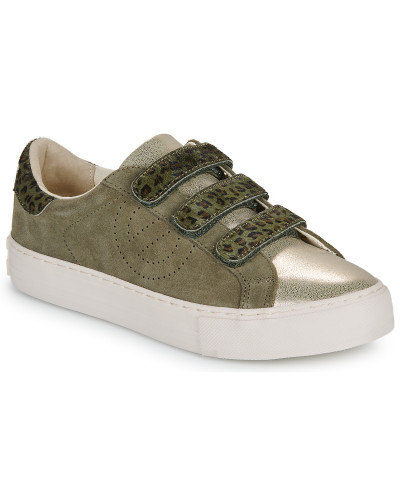 Baskets basses femmes No Name ARCADE STRAPS PERFOS W Kaki