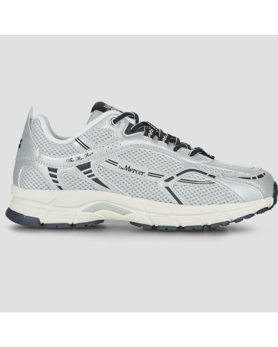 Baskets basses femmes Mercer Amsterdam The Re-Run Speed Argenté