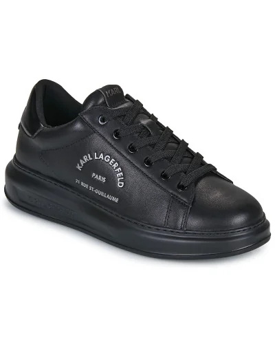 Baskets basses hommes Karl Lagerfeld KAPRI MENS Maison Karl Lace Noir