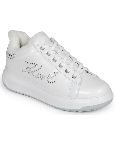 Baskets basses femmes Karl Lagerfeld KAPRI LUG Signia Studs Lo Lace Blanc