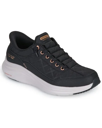Baskets basses femmes Skechers CONTOUR FOAM Noir