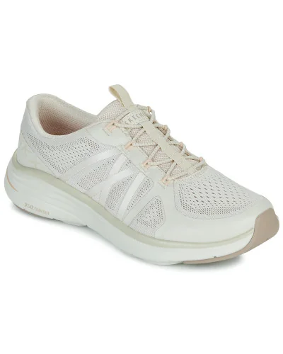 Baskets basses femmes Skechers D'LUX COMFORT 2.0 RELAXED FIT Blanc
