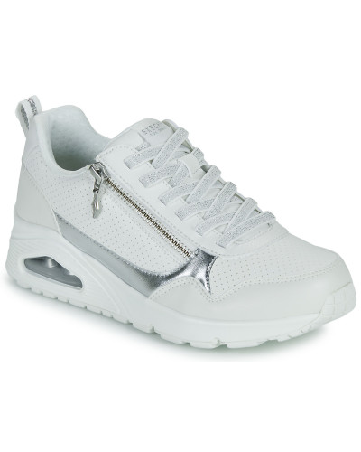 Baskets basses femmes Skechers UNO Blanc