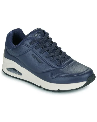 Baskets basses hommes Skechers UNO TAILORED AIR Bleu