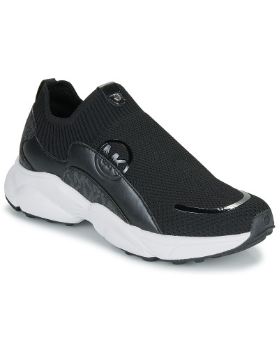 Baskets basses femmes MICHAEL Michael Kors SAMI KNIT TRAINER Noir