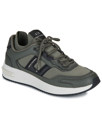 Baskets basses hommes Armani Exchange DUSSELDORF KNIT Kaki