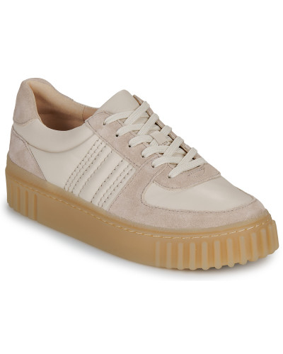 Baskets basses femmes Clarks Mayhill Lace Blanc