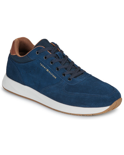 Baskets basses hommes Tommy Hilfiger PREMIUM SUEDE HYBRID Bleu