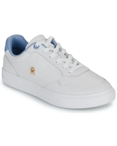 Baskets basses femmes Tommy Hilfiger ESSENTIAL ELEVATED COURT SNEAKER Blanc