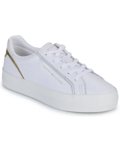 Baskets basses femmes Tommy Hilfiger ESSENTIAL VULC SNEAKER Blanc