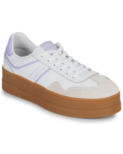 Baskets basses femmes Tommy Jeans THE GREENWICH FLATFORM Beige