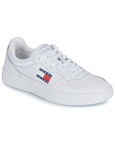 Baskets basses hommes Tommy Jeans (NEW)TJM CUPSOLE LEATHER ESS Blanc
