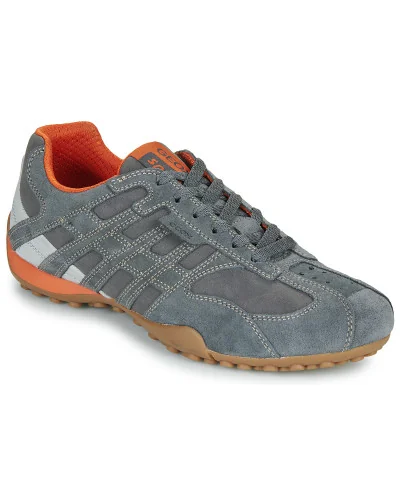 Baskets basses hommes Geox U SNAKE ORIGINAL A Gris