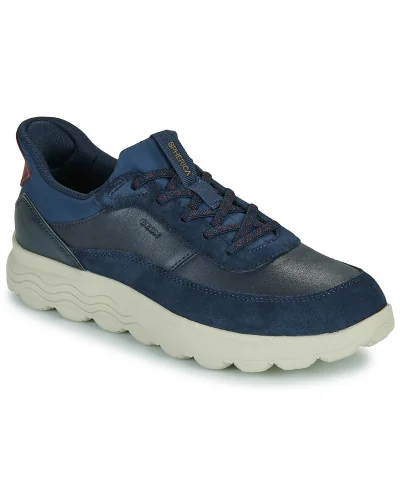 Baskets basses hommes Geox U SPHERICA PLUS A FAST IN Bleu