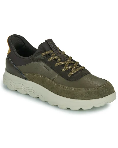 Baskets basses hommes Geox U SPHERICA PLUS A FAST IN Kaki