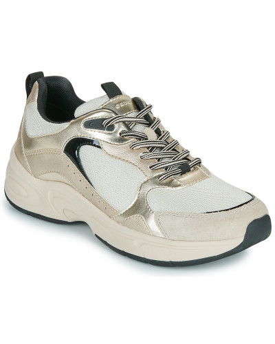 Baskets basses femmes Geox D ZARVIA A Beige