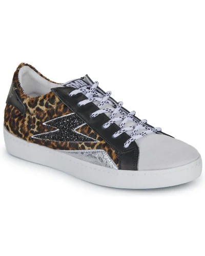 Baskets basses femmes Semerdjian LARRY Marron