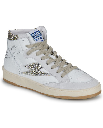 Baskets montantes femmes Semerdjian BRAGA Doré