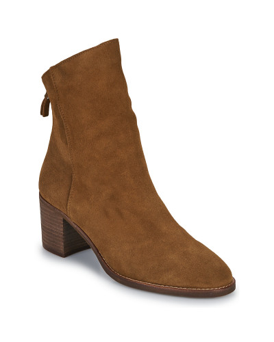 Bottines femmes Karston OXALYS_CRT_CAMEL Marron