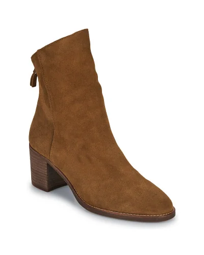 Bottines femmes Karston OXALYS_CRT_CAMEL Marron