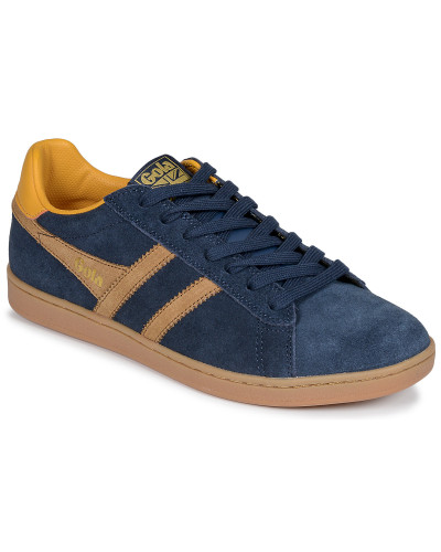 Baskets basses hommes Gola EQUIPE II SUEDE Bleu