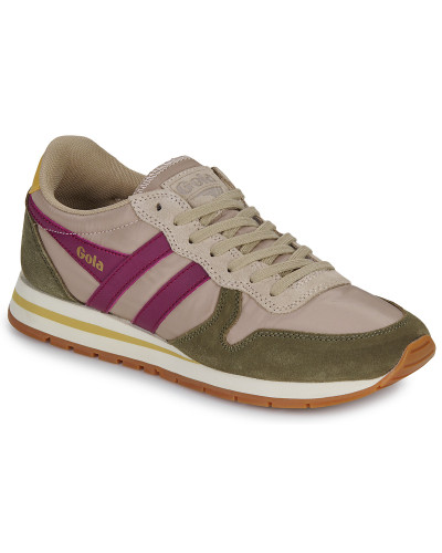 Baskets basses femmes Gola DAYTONA CHUTE Beige